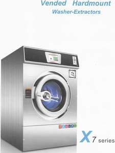 Lavadora Comercial Eléctrica de 26KG, 35KG, 48KG, de Acero Inoxidable de Alta Resistencia para Lavanderías y Hoteles - Product Image 3