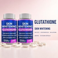 Capsules molles de L-Glutathion 5000mg Halal 2026 ENERGY Brand à l'Arbousier pour l'éclaircissement de la peau, anti-âge et antioxydant pour adultes