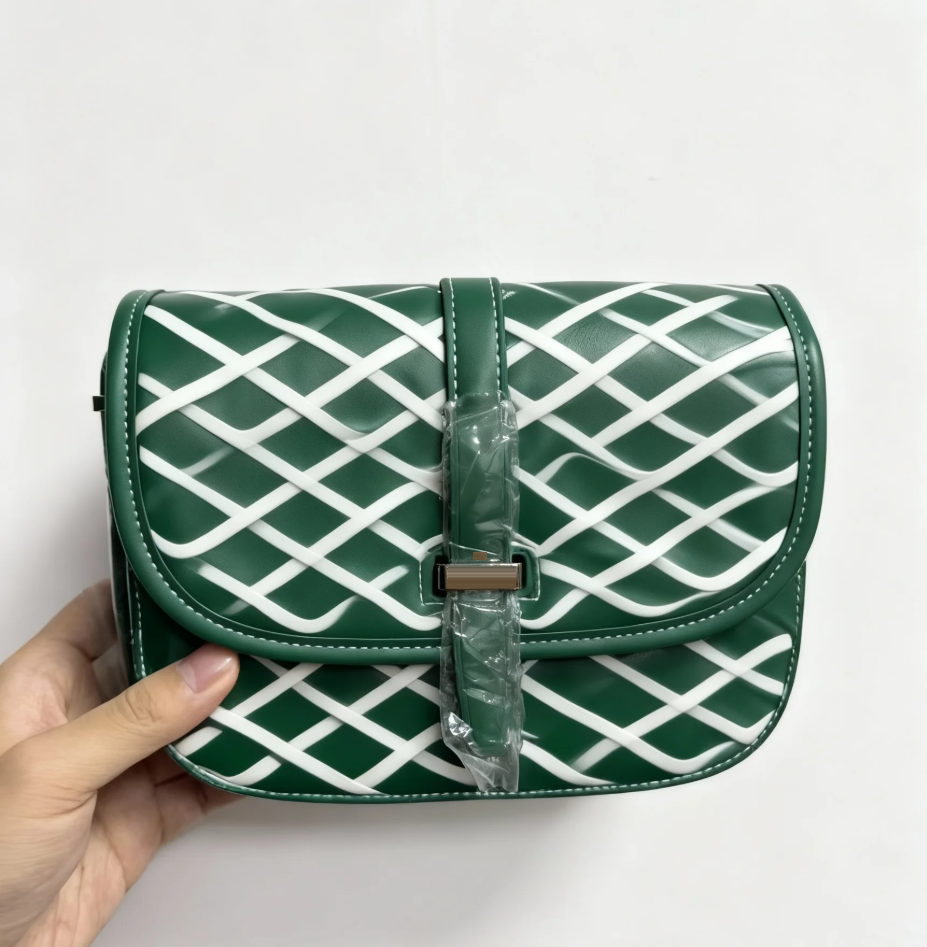 Classic Unisex Designer Inspired Saddle Bag