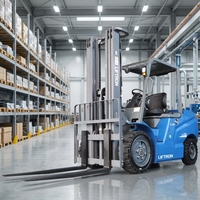 Forklift Elektrik Liftron CPD40D 4T untuk Operasi Penumpukan Barang Berat dengan Kemudi yang Lancar