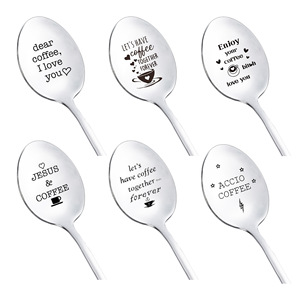 <span class=keywords><strong>Cuchara</strong></span> Grabada, Regalo Único para Amigos Amantes del Café, <span class=keywords><strong>Cuchara</strong></span> Grabada para Cereal Killer - Product Image 4