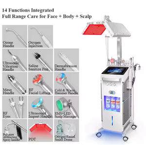 เครื่องบำรุงผิวหน้าอเนกประสงค์ 14-in-1 Hydra Oxygen Elf จากโรงงานโดยตรง บำรุงผิวหน้าอย่างล้ำลึก ดูแลหนังศีรษะ กำจัดสิวด้วยโอโซน และออกซิเจน - Product Image 2