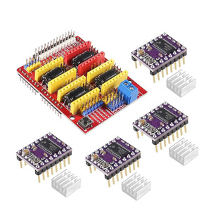 พล็อตเตอร์ V3ชิลด์ CNC/เครื่องพิมพ์3D + ไดร์เวอร์สเต็ปมอเตอร์ DRV8825พร้อมแผงกระจายความร้อน - Product Image 1