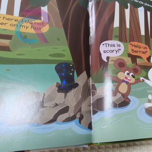 Libri per bambini a colori stampati su misura di alta qualità con rivestimento UV sulla copertina e sulle pagine interne - Product Image 4