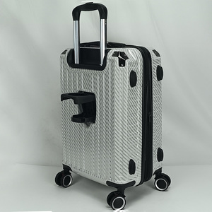 Juego de Maletas Multifuncional, Moderno, Simple y Clásico, de ABS+PC, con Candado TSA, Ruedas Giratorias, Asas de Transporte de Aluminio y Soporte para Botella - Product Image 5