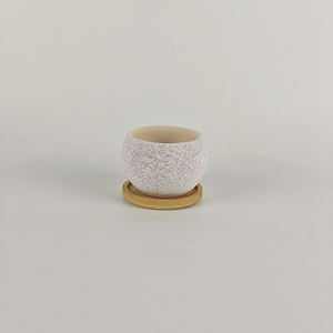 Juego <span class=keywords><strong>de</strong></span> Macetas <span class=keywords><strong>de</strong></span> Cerámica Modernas y Ecológicas para Suculentas, para Uso en Interiores y Exteriores, para <span class=keywords><strong>Cactus</strong></span> Pequeños o Mini - Product Image 6