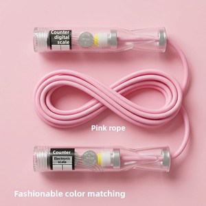 <span class=keywords><strong>Cuerda</strong></span> <span class=keywords><strong>de</strong></span> Saltar Ajustable con Luces LED, Directo <span class=keywords><strong>de</strong></span> Fábrica, con Asas Antideslizantes, Sin Enredos, para Ejercicio Físico en Casa o Gimnasio, OEM - Product Image 5