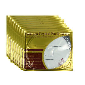 Masque facial au collagène doré en marque propre, anti-rides, hydratant, masque facial doré - Product Image 4