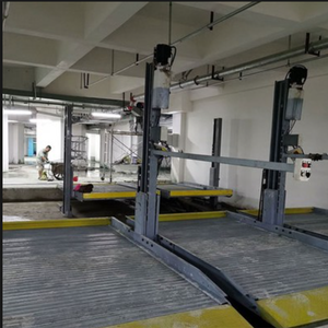 Горячая распродажа, двойная колонна, механическая платформа, простой парковочный подъемник, экономия домашнего подъемника - Product Image 4