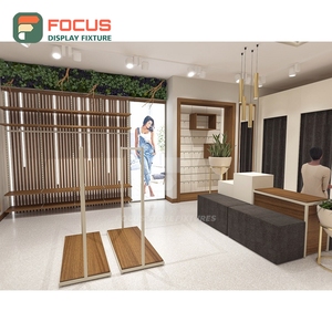 Professional Retail Project Aluminum Retail Fixture Project Management Apparel Store - Product Image 1