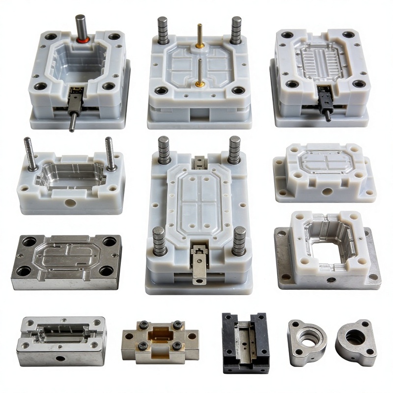 Customized PP ABS Plastic Components for