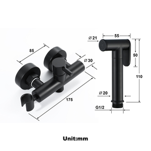 HIDEEP, латунный хромированный распылитель для биде - Product Image 6