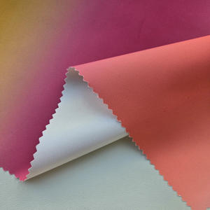 150D พิมพ์ลายไล่โทนสีแดง-เหลือง * ผ้าอ็อกซ์ฟอร์ด300D เคลือบกันน้ำและระบายอากาศได้ดีสำหรับเสื้อนอกด้านเทคนิค - Product Image 1