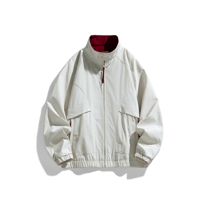 Chaqueta con cuello alto y logotipo personalizado para hombre, chaqueta informal de negocios para exteriores resistente al viento e impermeable, chaqueta ejecutiva de gama alta - Product Image 5