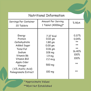 น้ำส้มสายชูแอปเปิ้ลไซเดอร์ยาเม็ดช่วยเพิ่มภูมิคุ้มกันและบรรเทาความเมื่อยล้าของร่างกายการเผาผลาญอาหารที่ดีต่อสุขภาพ - Product Image 2