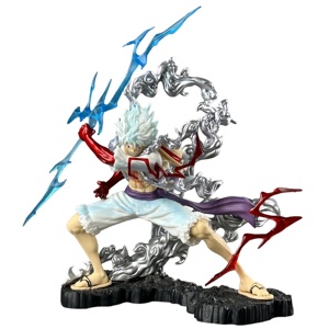 Figura Coleccionable de PVC de Anime Premium Gear 5 Nika Lightning Battle, Luffy en Pose Dinámica, Escala 1:24, para Coleccionistas y Fanáticos - Product Image 1