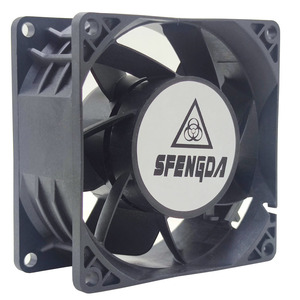 Sfengda 8038 Tốc Độ Cao 4 Dây <span class=keywords><strong>Pwm</strong></span> Vsp Điều Khiển Thông Gió Cooler <span class=keywords><strong>DC</strong></span> Fan 80Mm 12V 24V 48V <span class=keywords><strong>DC</strong></span> Không Chổi Than Làm Mát Fan 12V 8038 - Product Image 3