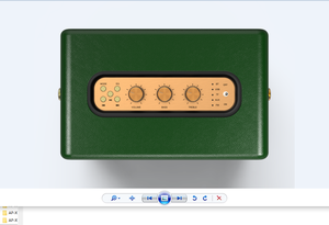 Máquina de karaoke con estructura de madera, 2 micrófonos inalámbricos y ajuste de graves/agudos/ECO/alto, 6 modos de sonido, hasta 14H de tiempo de reproducción. - Product Image 2