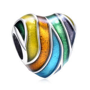 925 ciondoli in argento Sterling per braccialetti serie giorno <span class=keywords><strong>della</strong></span> <span class=keywords><strong>mamma</strong></span> di san valentino a forma di cuore perline <span class=keywords><strong>Charm</strong></span> Custom <span class=keywords><strong>Charm</strong></span> produttore - Product Image 3