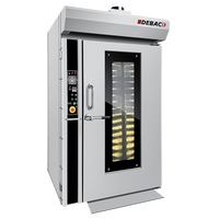 Nouveau Four Rotatif Professionnel de Boulangerie Pâtisserie Automatique, 16 Plaques, Gaz/Électrique/Diesel, Idéal Pizza/Gâteau, Prix Exceptionnels