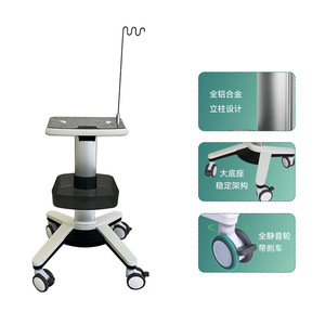 รถเข็นเครื่องตรวจคลื่นไฟฟ้าหัวใจ Promax รุ่น MA106 แผงปรับระดับได้ 2 ชั้น สำหรับโรงพยาบาล - Product Image 4