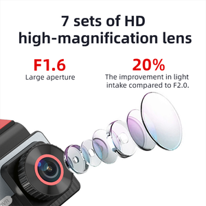 Cámara de salpicadero 4G compatible con <span class=keywords><strong>DVR</strong></span> de 2 canales 3,0 pulgadas LCD lente dual cámara de salpicadero 2K coche caja negra F1.8 con gran angular de <span class=keywords><strong>140</strong></span> ° para agente - Product Image 5