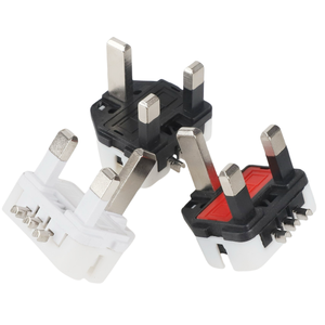 Tùy Chỉnh Nhôm Ổ Cắm Cắm Với Cầu Chì 13A 250V Tiêu Chuẩn Anh 3 <span class=keywords><strong>Pin</strong></span> Cắm - Product Image 2