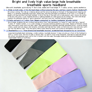 Diadema Deportiva Personalizada para Yoga y Baloncesto, Diseño Elástico, para Hombres, Mujeres y Unisex, con Logotipo - Product Image 2