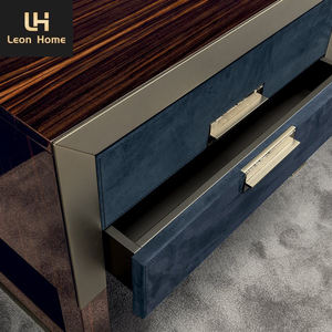 Pequeño estilo francés 1 cajón mediados de siglo moderno <span class=keywords><strong>barato</strong></span> blanco de madera mesita de noche muebles de dormitorio mesita de noche - Product Image 3