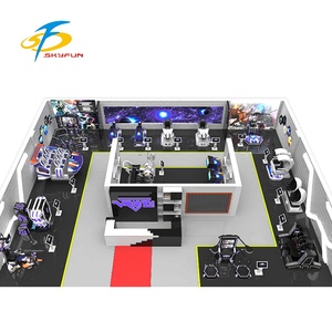 Jeux d'arcade d'intérieur de zone de jeu 10-1000 mètres carrés de parc spatial de VR - Product Image 1
