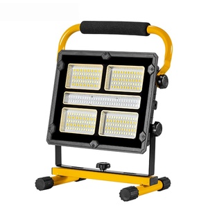 多機能高輝度内蔵バッテリー<span class=keywords><strong>LED</strong></span>ソーラー充電式ポータブル投光器非常灯屋外IP54 - Product Image 3