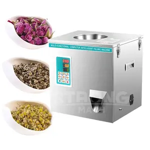 1g-100g Vibrating Filling Machine High Speed Standard Smart Automatic Mini Food Bean Flour Weighing Packaging Filling Machine