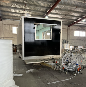 <span class=keywords><strong>Remolque</strong></span> de Comida Ultraligero de 4m con Eje Tándem Doble y Estructura de Aluminio, Carrito Móvil Compacto <span class=keywords><strong>para</strong></span> Zonas Peatonales del Centro de la Ciudad - Product Image 4