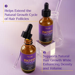 เซรั่มบำรุงหนังศีรษะสูตรเฉพาะ ออร์แกนิค ไบโอติน คอลลาเจน เปปไทด์ เนื้อสัมผัสเรียบเนียน ช่วยเร่งการเจริญเติบโตของเส้นผมและบำรุงรากผม ใช้ได้ทุกวัน - Product Image 2