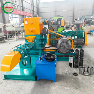 Machine d'extrudeuse de soja maïs blé <span class=keywords><strong>orge</strong></span> soja poisson farine ingrédients flottant poisson alimentation ligne d'extrusion à vis unique machines - Product Image 5