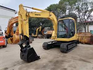 Bon état d'origine du Japon Komatsu PC60 Pelle hydraulique sur chenilles mini-machine d'occasion - Product Image 6