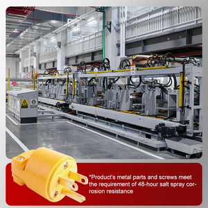 UL Được Liệt Kê Chất Lượng Đáng Tin Cậy Thực Tế Lưỡi Thẳng Nam Cắm NEMA 5-15P 15A 125V - Product Image 5