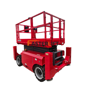 Plataformas Elevadoras de Tijera Autopropulsadas de 12 Metros con Motor Diésel Kubota de Alta Calidad con Certificación CE y EPA para Trabajos en Fábrica - Product Image 4