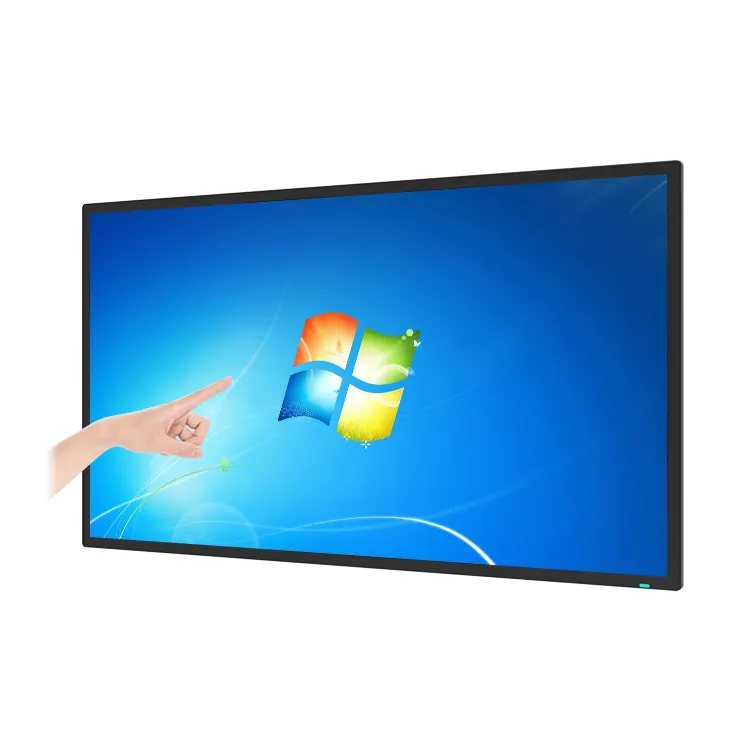 21.5 32 43 50 55 Inch Infrarood/Capacitieve Multi-Touch Full Hd Display Vga Lcd Draagbare Touchscreen Monitor Met Standaard