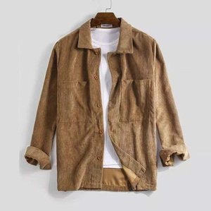 <strong>Men's</strong> <strong>Corduroy</strong> 100%Cotton <strong>Shirt</strong> , Long Sleeve with Chest Pocket . Winter Item - Product Image 3