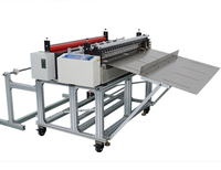 Machine de découpe de rouleaux de bâche en PVC en feuilles