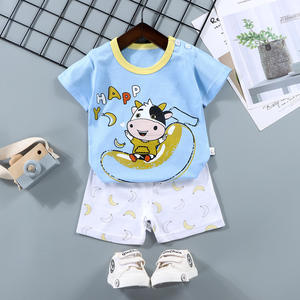 Mode vente en gros ensemble de pantalons deux pièces ensembles de vêtements pour enfants t-shirts d'été pour bébés et ensembles de vêtements pour bébés - Product Image 4