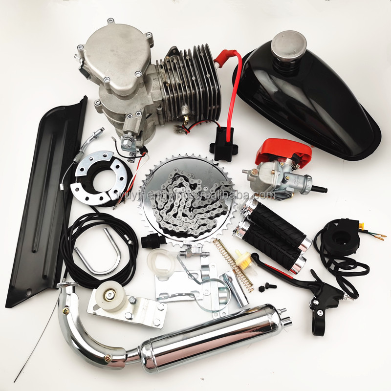 PEXMOR 50cc Bicycle Engine Bike Motor Kit, 2-Stroke Motorized Gas Bike