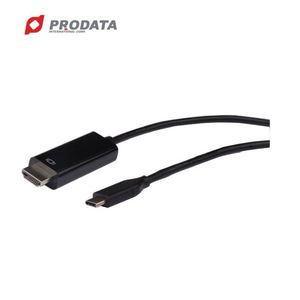สายเคเบิล Pro-Data DP 1.2 Alt Mode Type-C สำหรับเชื่อมต่ออุปกรณ์สื่อความบันเทิงความละเอียดสูง - Product Image 4