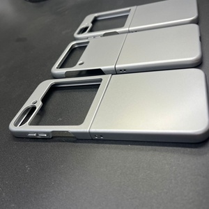 Chất Lượng Cao Chống Sốc Cứng PC <span class=keywords><strong>Matte</strong></span> Bạc Bảo Vệ Điện Thoại Trường Hợp Đối Với Samsung Z Lật <span class=keywords><strong>7</strong></span> - Product Image 6