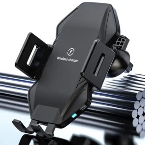 <span class=keywords><strong>Chargeur</strong></span> de voiture sans fil <span class=keywords><strong>portable</strong></span> étanche à <span class=keywords><strong>induction</strong></span> intelligente à serrage automatique 10W pour une charge rapide avec support pour voiture - Product Image 4