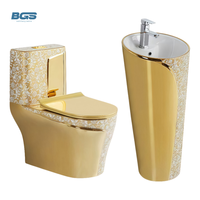 Meuble de salle de bain moderne avec lavabo simple en céramique de haute qualité, siphon en P, design moderne, avec lavabo intelligent personnalisable