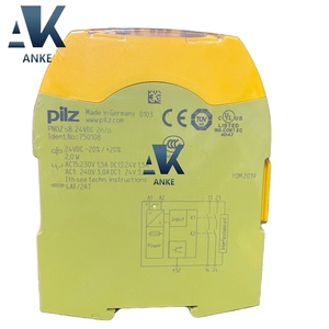 โมดูลความปลอดภัย PNOZ S8 24VDC 2 n/o ของแท้750108โมดูลความปลอดภัย PNOZ - Product Image 4