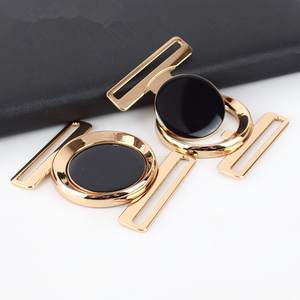 Deepeel AP531 50mm DIY परिधान सामान महिलाओं के वस्त्र Fashon सजावट बटन जस्ता मिश्र धातु दौर बेल्ट बकसुआ - Product Image 6