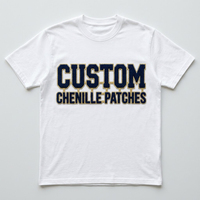 Fabricant de patchs personnalisés à coudre en chenille, badges brodés, patchs en chenille brodés personnalisés par un designer